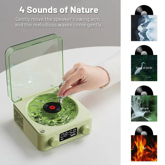 Retro Vinyl Bluetooth Speaker